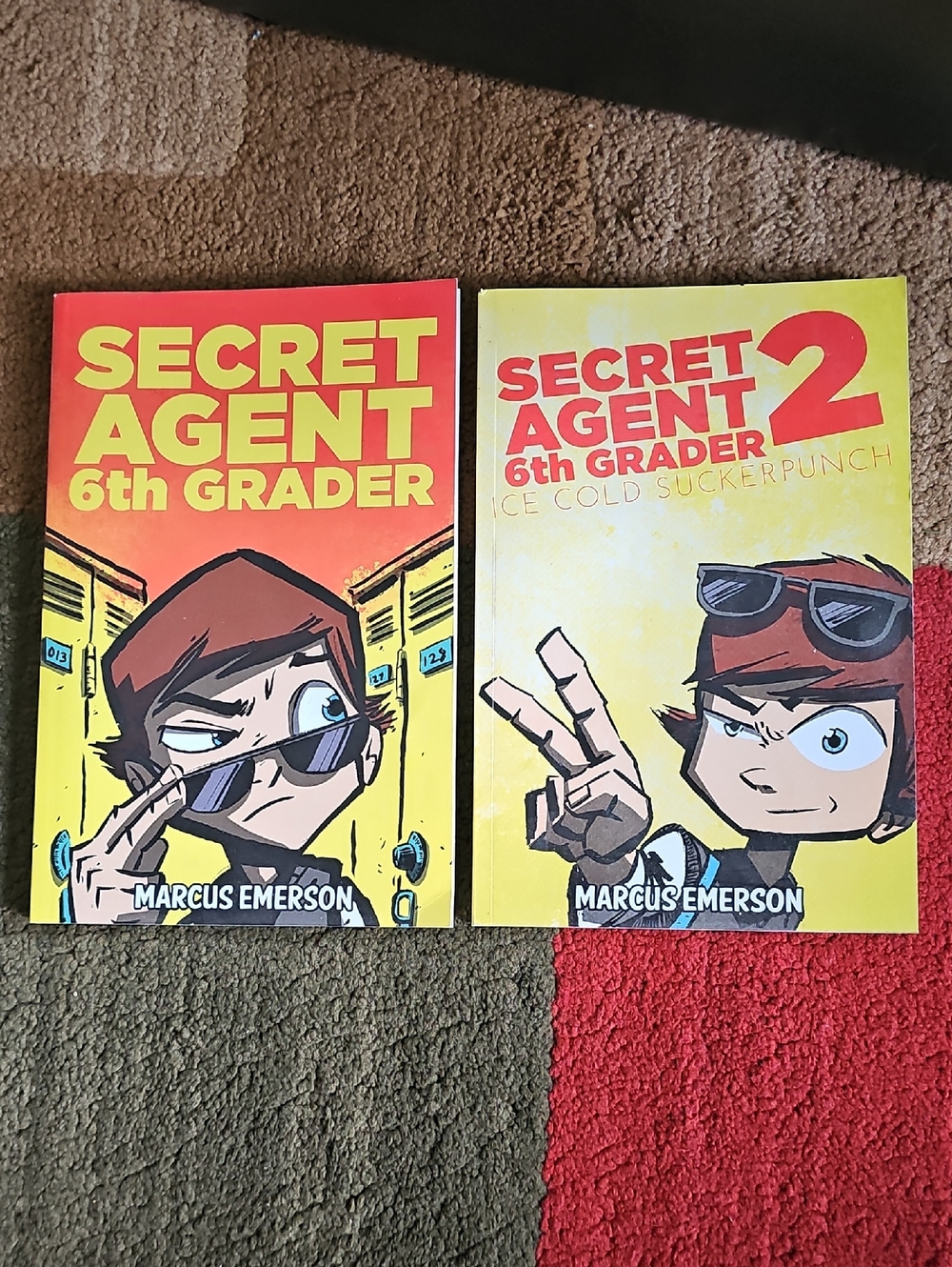 Secret Agent 6th Grader Books 1&2 By Marcus Emerson